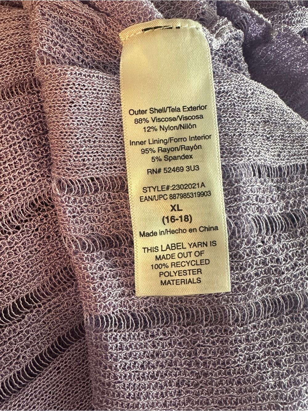 SCOOP Ribbed Knit Maxi Dress – XL (NWOT) - Picture 3 of 8